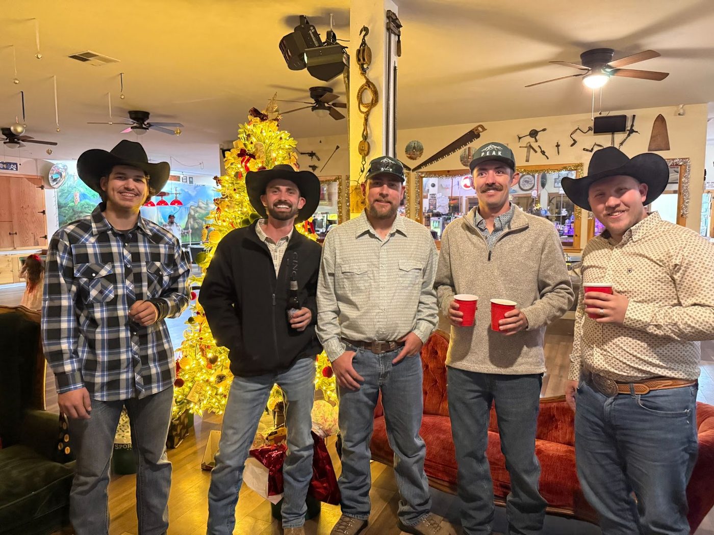 The Peak Excavating crew on the job in the Sierra foothills